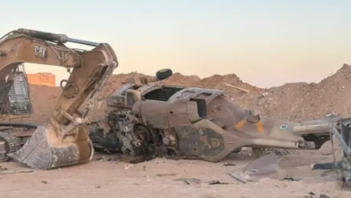 مقتل جنديين وإصابة 7 بتحطم مروحية إسرائيلية في غزة