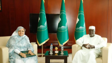 جهة نواكشوط تطالب بتفعيل المجلس الأعلى للتجمعات الترابية خلال تسليم رسالة من الرئيس الموريتاني إلى رئيس مفوضية الاتحاد الإفريقي