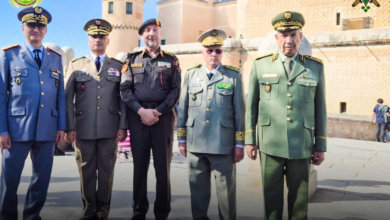 موريتانيا تشارك في اجتماع قادة جيوش دول مبادرة 5 + 5 دفاع في إسبانيا