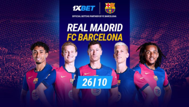 ريال مدريد - برشلونة: يقدم موقع 1xBet احتمالات قدرها 3.43 لفوز الفريق الضيف