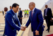 ولد الغزواني يعود إلى العاصمة نواكشوط بعد مشاركته في قمة بريكس