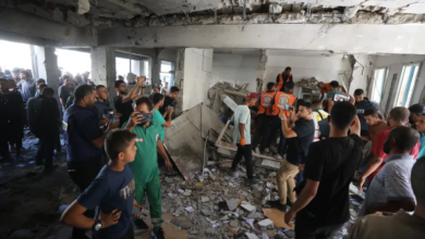 إسرائيل تقصف مدرسة تؤوي نازحين في غزة للمرة الثانية بزعم استخدامها من قبل "حماس"