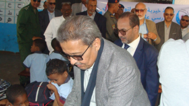 خيرية الشركة الوطنية للصناعة والمناجم توزع ثلاثة ٱلاف حقيبة من الزي المدرسي بمدينة نواذيبو