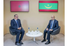 استقبال الرئيس الموريتاني لوزير الحكومة المغربية في باريس