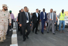 الوزير الأول المختار ولد اجاي يتفقد سير العمل في مشروع حركية نواكشوط ويشدد على تسريع الأشغال