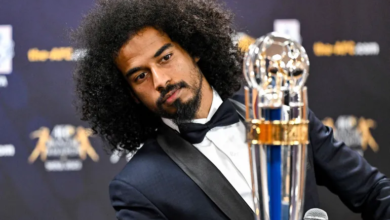 أكرم عفيف يُتوج بجائزة أفضل لاعب آسيوي لعام 2023 للمرة الثانية