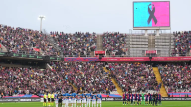 برشلونة يواجه تحديًا جديدًا: مغادرة ملعب مونتجويك قبل نهاية الموسم ومصير العودة إلى كامب نو