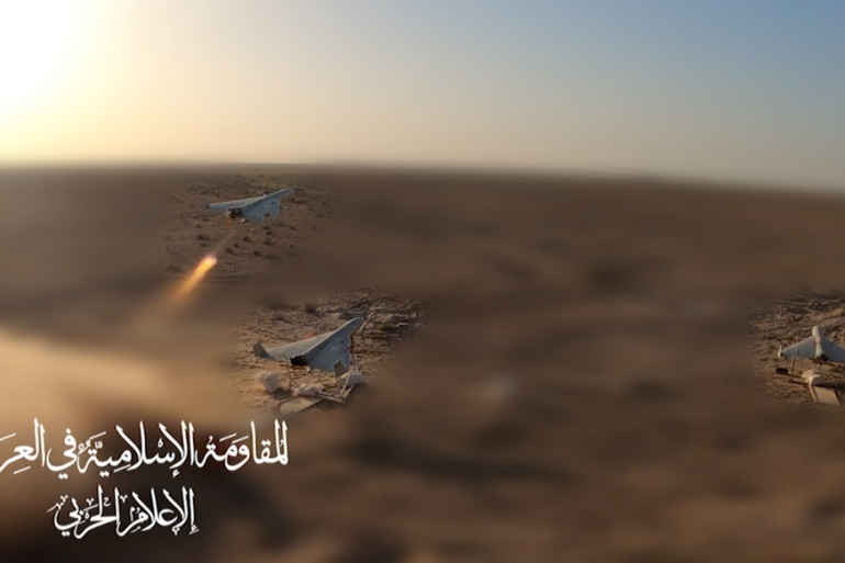 تصاعد هجمات المقاومة العراقية بالطائرات المسيرة على مواقع حيوية في إسرائيل