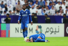 تصرف نيمار مع إداري الهلال يثير جدلاً واسعاً بين الجماهير