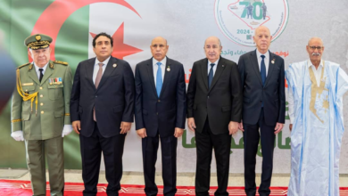 الرئيس الموريتاني يشارك في إحتفالات الذكرى 70 لثورة التحرير الجزائرية